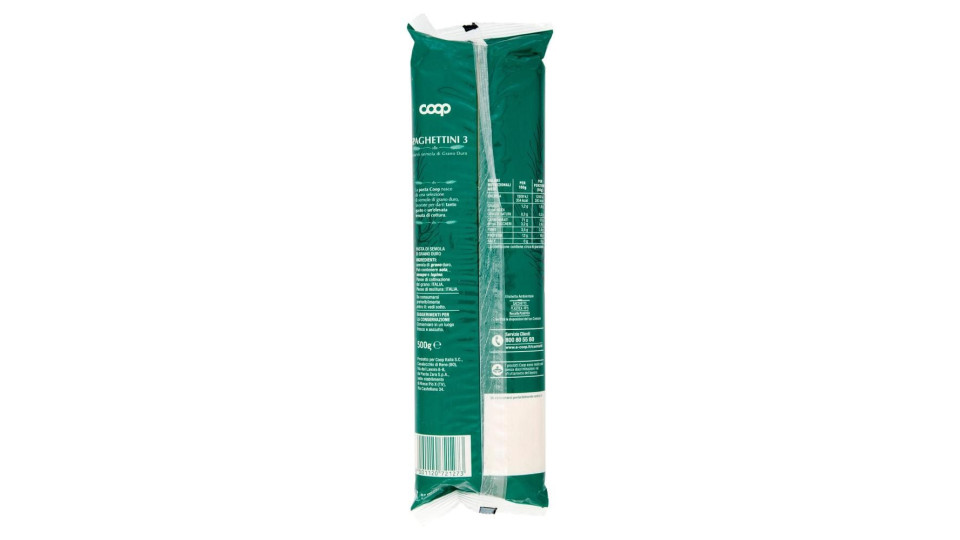 Spaghettini 3 500 G