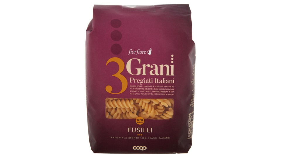 Fusilli 3 Grani 500 G