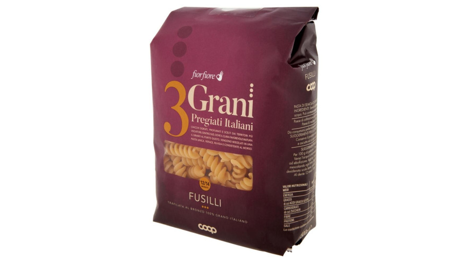 Fusilli 3 Grani 500 G