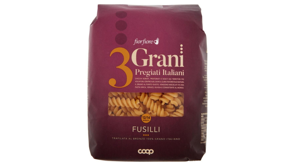 Fusilli 3 Grani 500 G