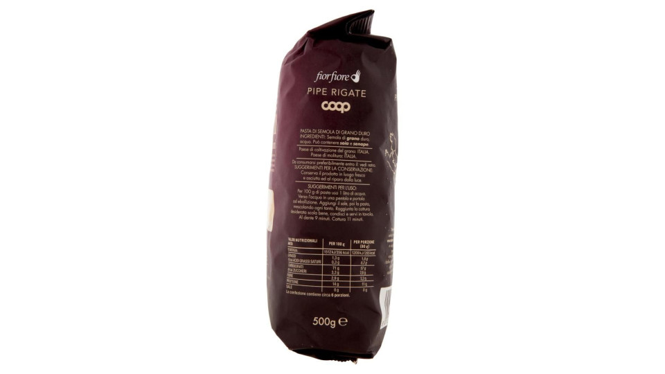 Pipe Rigate 500 G