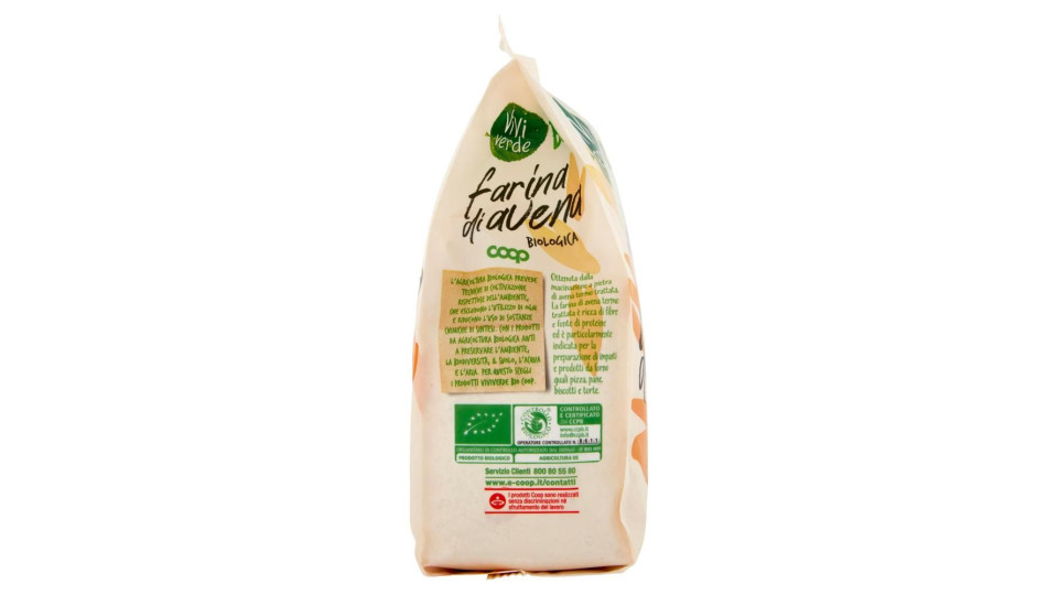 Farina Di Avena Biologica 500 G