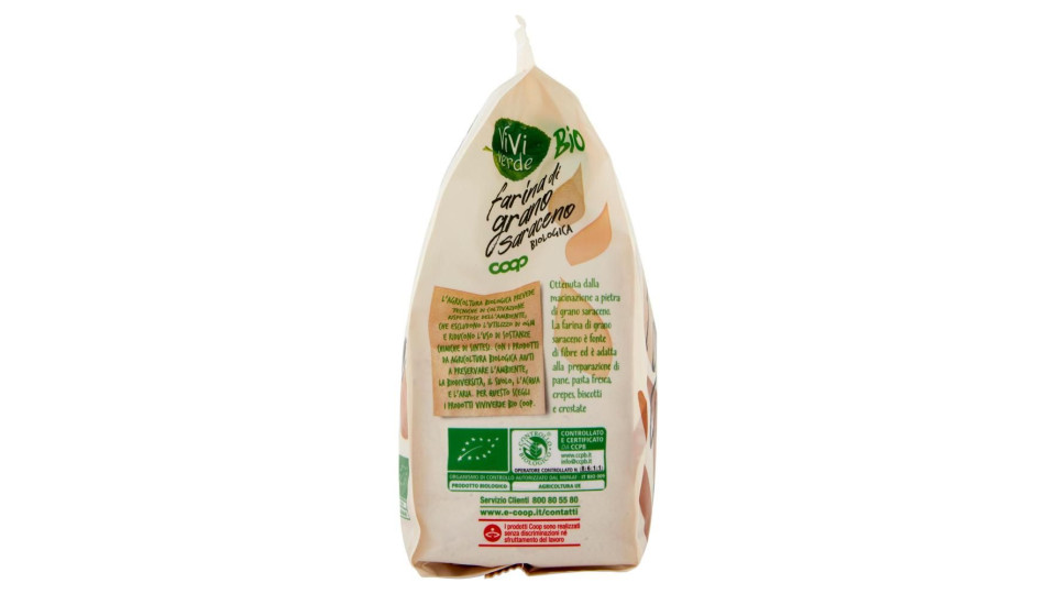 Farina Di Grano Saraceno Biologica 500 G