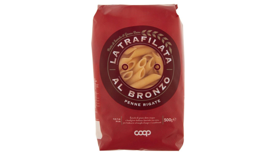 Penne Rigate ''la Trafilata Al Bronzo'' 500 G
