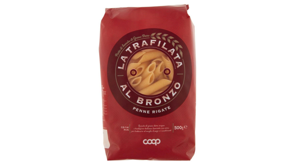 Penne Rigate ''la Trafilata Al Bronzo'' 500 G