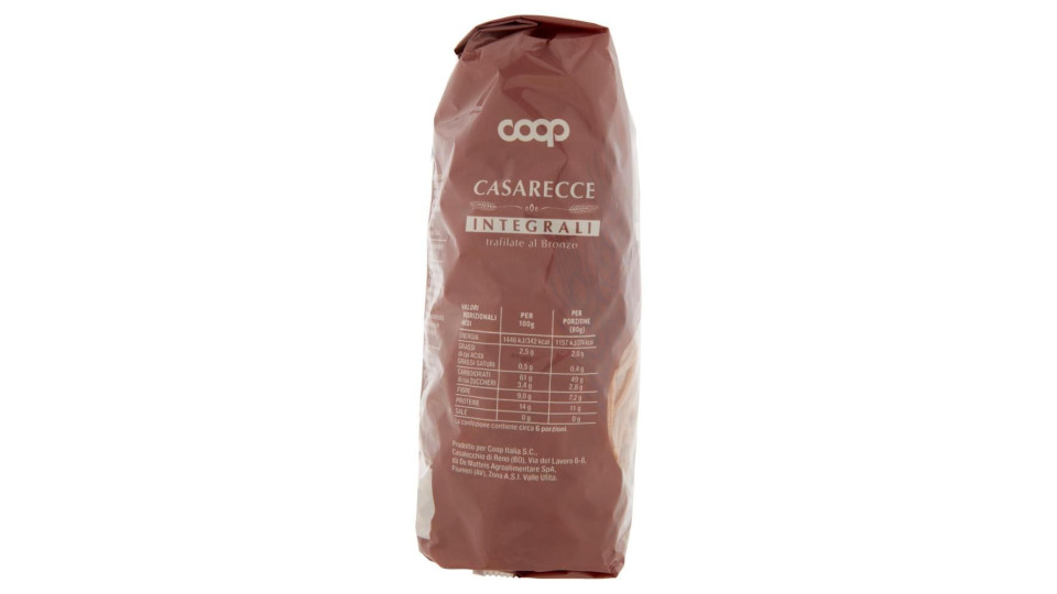 Casarecce Integrali 500 G