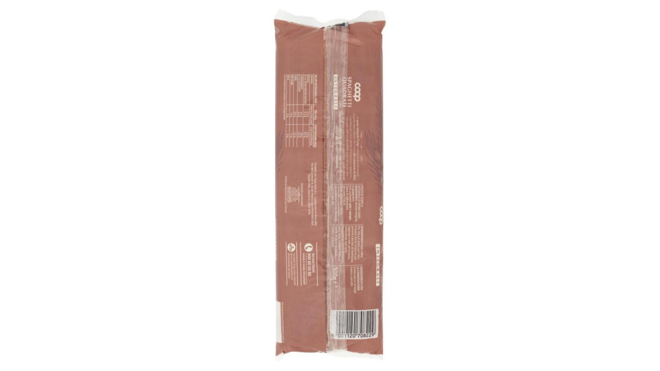 Spaghetti Quadrati Integrali 500 G
