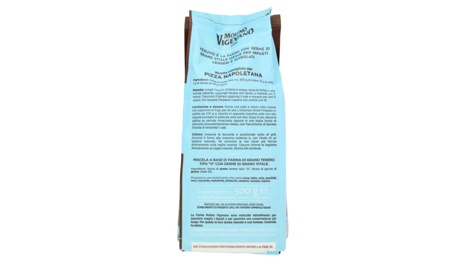 Molino Vigevano Farine Professionali Vesuvio 500 G