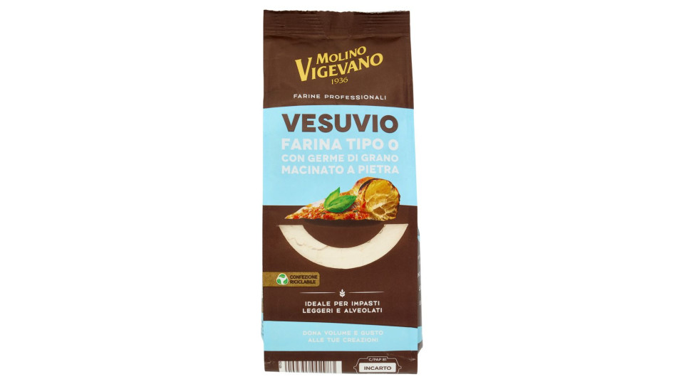 Molino Vigevano Farine Professionali Vesuvio 500 G