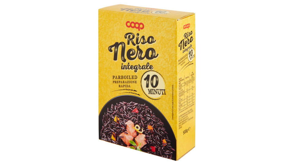 Riso Nero Integrale 10 Minuti 500 G