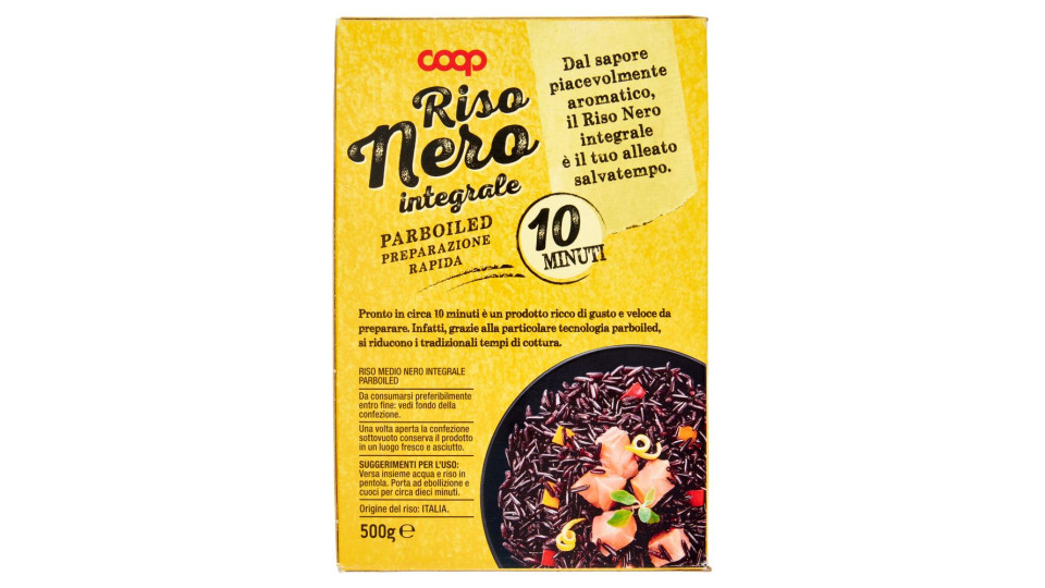 Riso Nero Integrale 10 Minuti 500 G