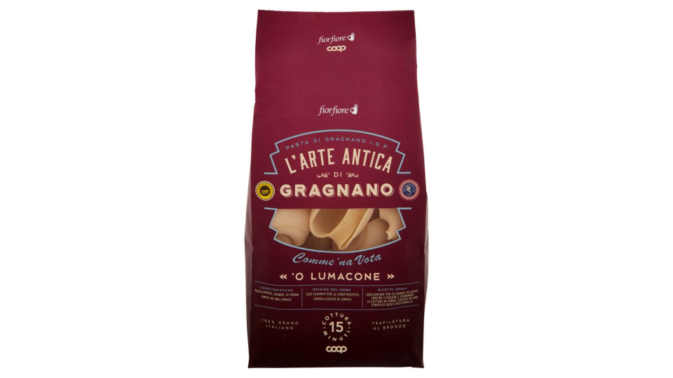 Pasta Di Gragnano I.g.p. « 'o Lumacone » 500 G