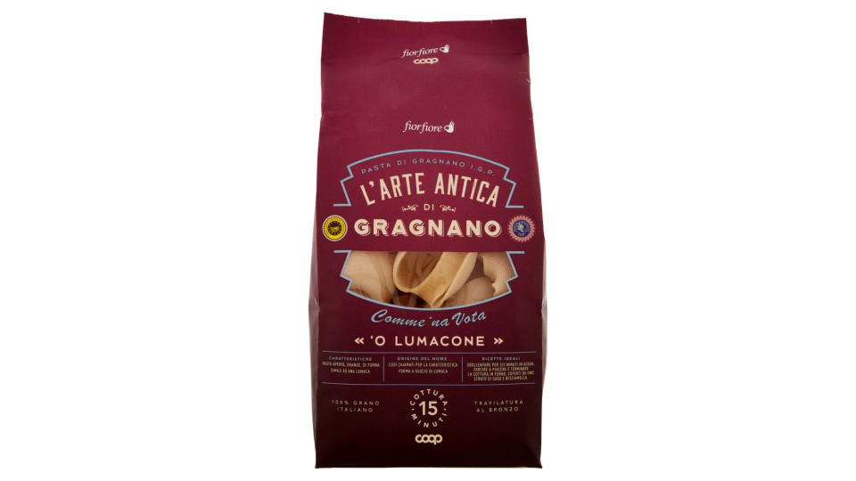 Pasta Di Gragnano I.g.p. « 'o Lumacone » 500 G