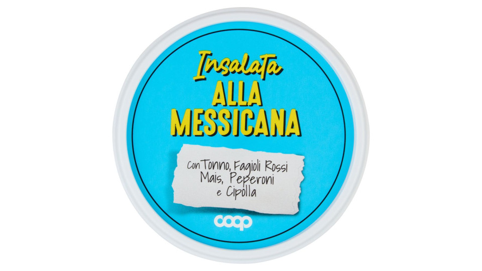 Insalata Alla Messicana Con Tonno, Fagioli Rossi, Mais, Peperoni E Cipolla 200 G