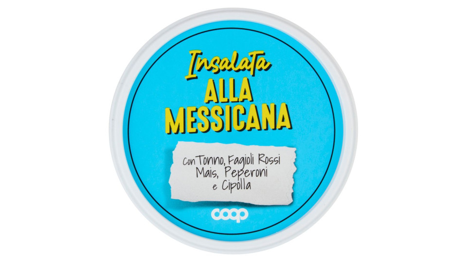 Insalata Alla Messicana Con Tonno, Fagioli Rossi, Mais, Peperoni E Cipolla 200 G