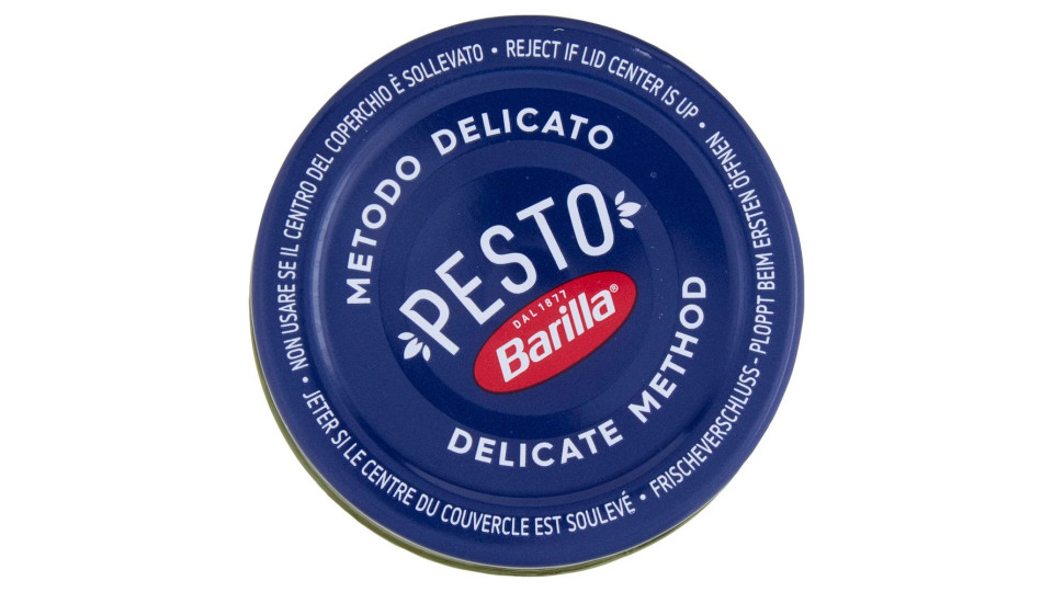 Barilla Pesto Genovese Vegan Condimento E Sugo Per Pasta 195 G