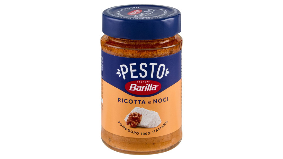 Barilla Pesto Ricotta E Noci Condimento E Sugo Per Pasta 190 G