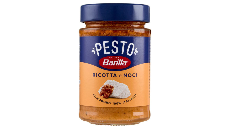 Barilla Pesto Ricotta E Noci Condimento E Sugo Per Pasta 190 G