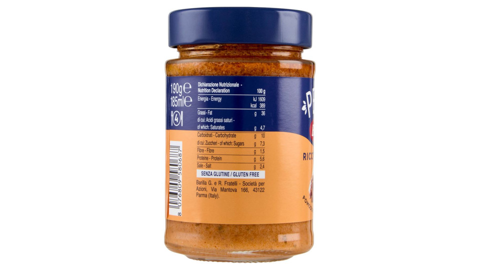 Barilla Pesto Ricotta E Noci Condimento E Sugo Per Pasta 190 G