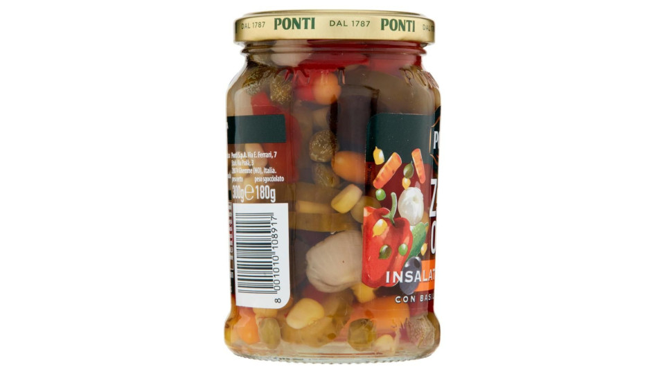 Ponti Zero Olio Insalata Per Riso Con Basilico E Menta 300 G