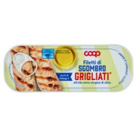 Filetti Di Sgombro Grigliati* All'olio Extra Vergine Di Oliva 120 G