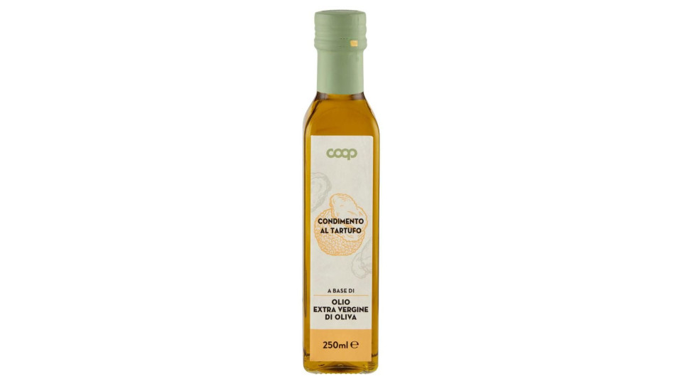 Condimento Al Tartufo A Base Di Olio Extra Vergine Di Oliva 250 Ml