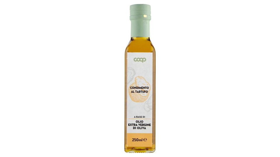 Condimento Al Tartufo A Base Di Olio Extra Vergine Di Oliva 250 Ml