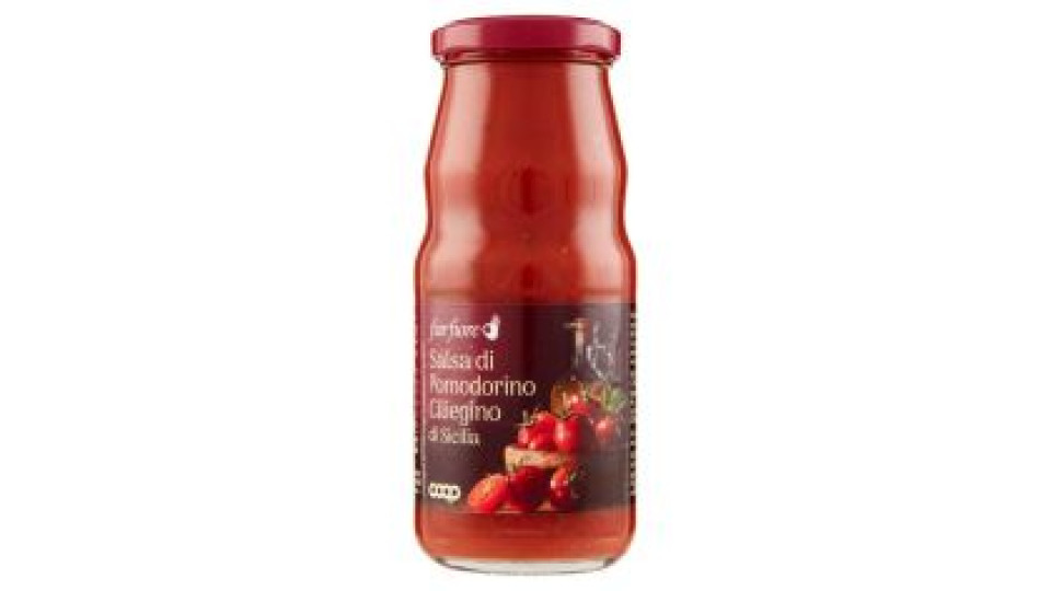 Salsa Di Pomodorino Ciliegino Giallo Di Sicilia 330 G