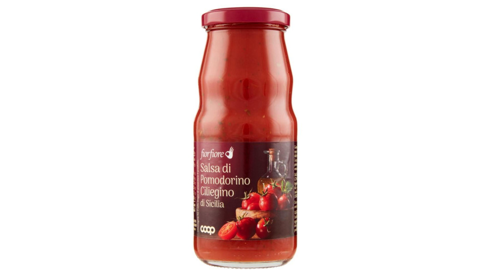 Salsa Di Pomodorino Ciliegino Giallo Di Sicilia 330 G