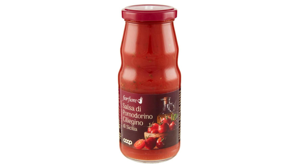Salsa Di Pomodorino Ciliegino Giallo Di Sicilia 330 G
