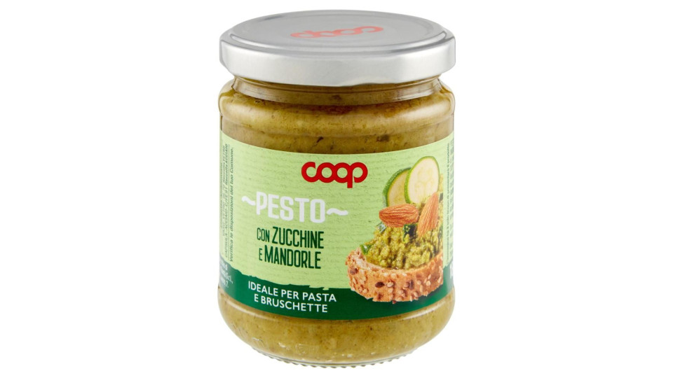 Pesto Con Zucchine E Mandorle 180 G