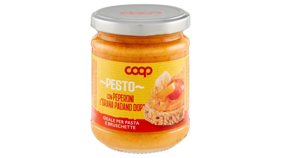 Pesto Con Peperoni E 'grana Padano Dop' 180 G
