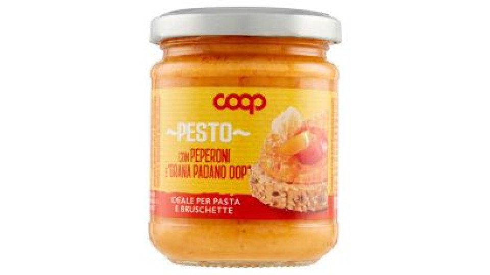 Pesto Con Peperoni E 'grana Padano Dop' 180 G