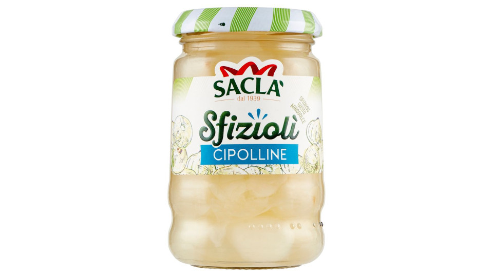 Saclà Sfiziolì Cipolline 210 G