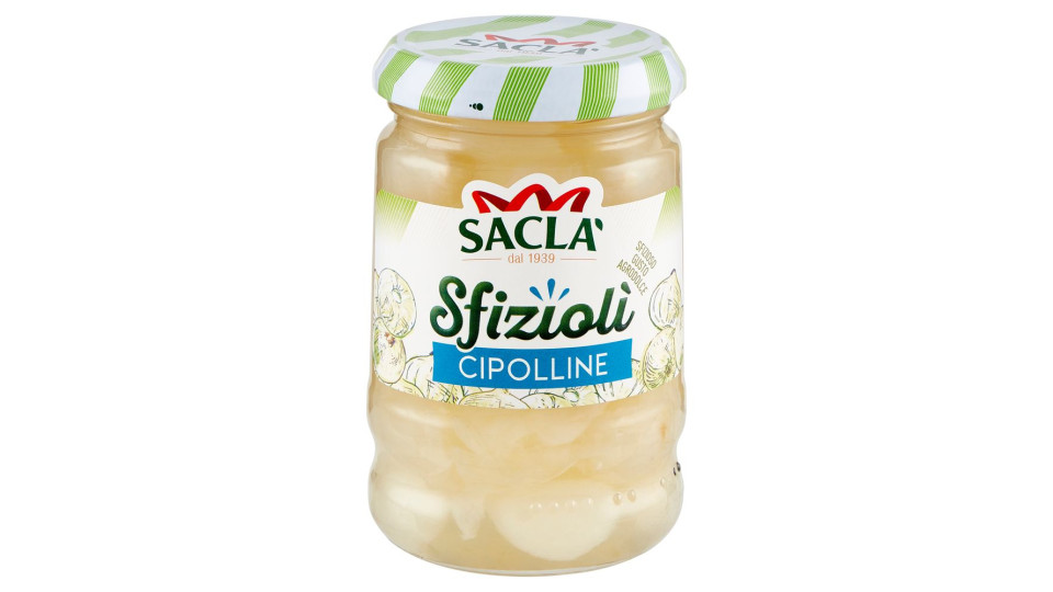Saclà Sfiziolì Cipolline 210 G