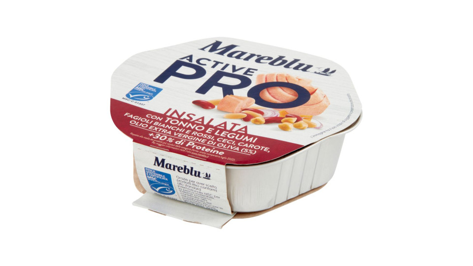 Mareblu Active Pro Insalata Con Tonno E Legumi 220 G
