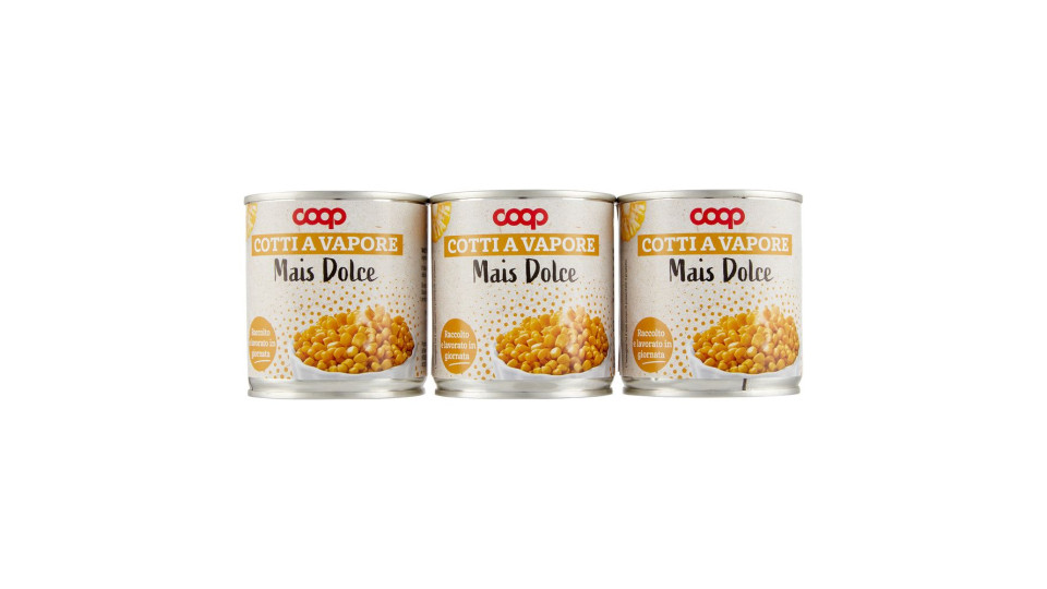 Mais Dolce Cotti A Vapore 3 X 150 G