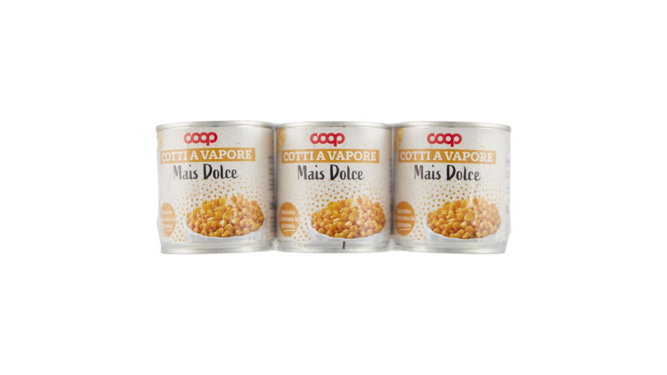 Mais Dolce Cotti A Vapore 3 X 150 G