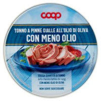 Tonno A Pinne Gialle All'olio Di Oliva Con Meno Olio 220 G