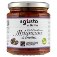 Libera Terra Il Giusto Gusto Di Sicilia Caponata Di Melanzane Di Sicilia Bio 270 G