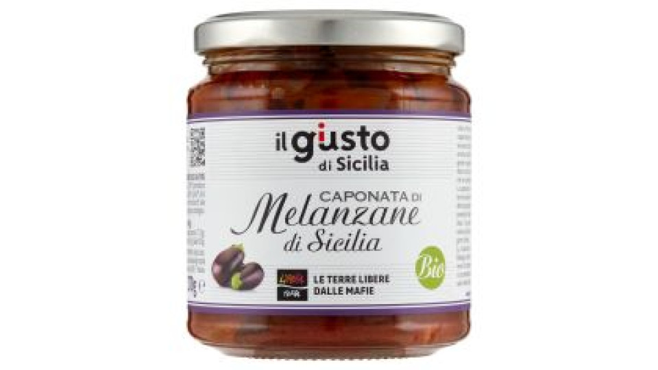 Libera Terra Il Giusto Gusto Di Sicilia Caponata Di Melanzane Di Sicilia Bio 270 G