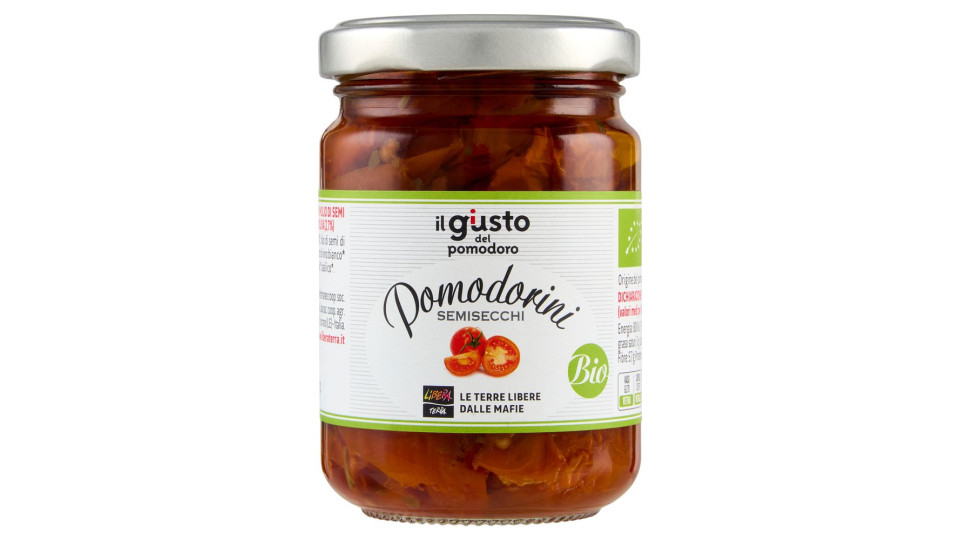 Libera Terra Il Giusto Gusto Di Puglia Pomodorini Semisecchi Bio 140 G