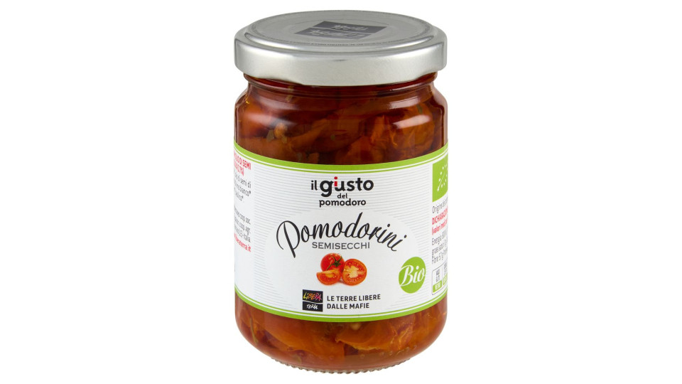 Libera Terra Il Giusto Gusto Di Puglia Pomodorini Semisecchi Bio 140 G