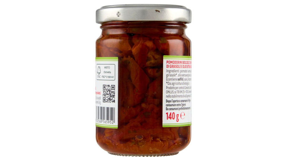Libera Terra Il Giusto Gusto Di Puglia Pomodorini Semisecchi Bio 140 G