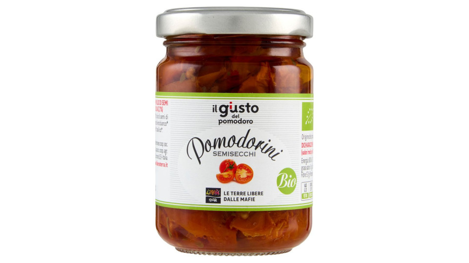 Libera Terra Il Giusto Gusto Di Puglia Pomodorini Semisecchi Bio 140 G