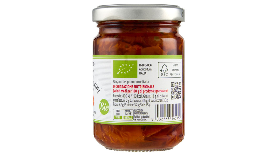 Libera Terra Il Giusto Gusto Di Puglia Pomodorini Semisecchi Bio 140 G