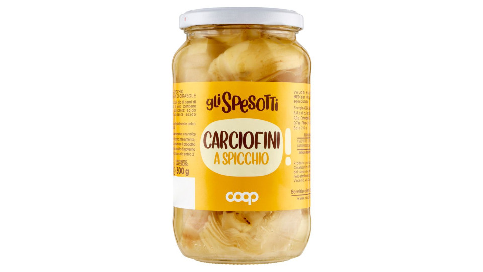 Carciofini A Spicchio 520 G