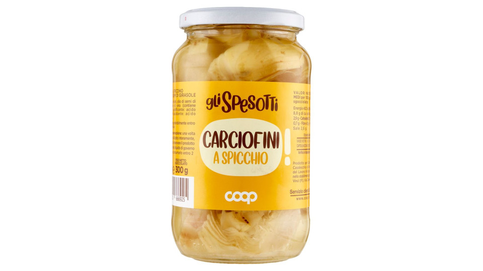 Carciofini A Spicchio 520 G