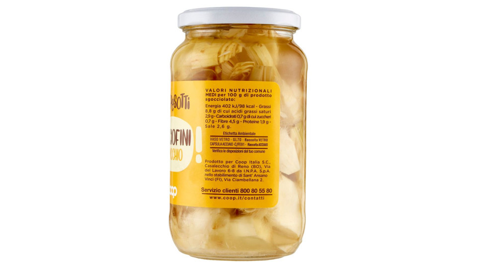 Carciofini A Spicchio 520 G