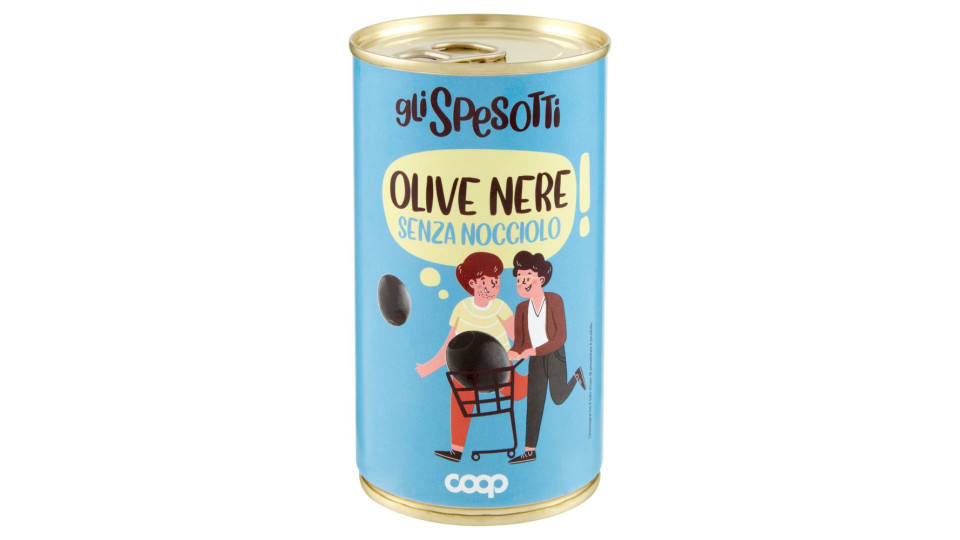 Olive Nere Senza Nocciolo 350 G
